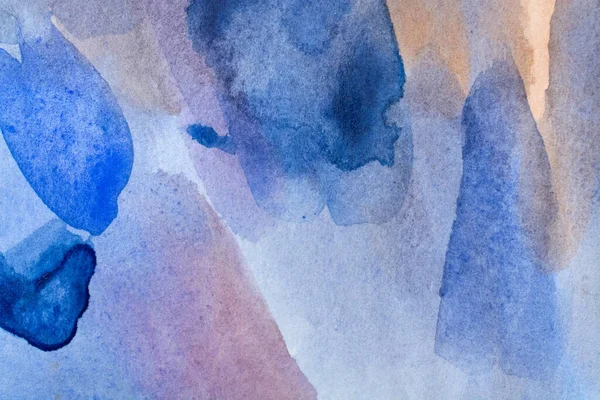 Soyut suluboya resim arka planı, doku arkaplanı. Dekoratif kahverengi duvar kağıdı. Koyu kağıdın yapısı.