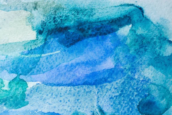Kağıt dokusunda mavi suluboya, arkaplan tasarımı, elle boyanmış element