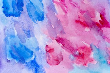 Suluboya sanat arka planı, renkli desenli, çok renkli, soyut dekoratif parlak duvar kağıdı. Kağıt yapısı.