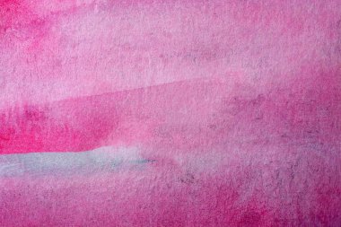 Magenta Kağıt Doku. Arka plan, pembe suluboya el çizimi