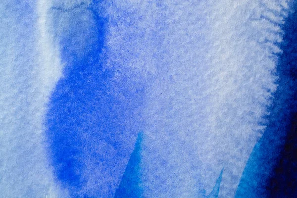 Fondo Acuarela Azul Abstracto Con Diferentes Capas Textura Del Papel —  Fotos de Stock