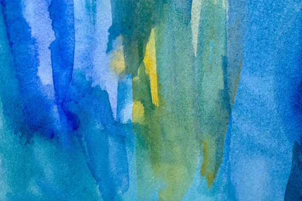 Kağıt dokusunda mavi suluboya, arkaplan tasarımı, elle boyanmış element