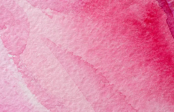 Magenta Paper Texture Vorhanden Hintergrund Rosa Aquarell Splash Von Hand — Stockfoto
