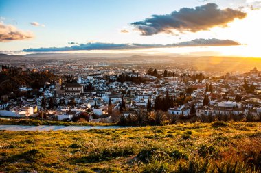San Miguel 'den Granada manzarası