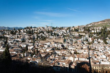 Alhambra 'dan Granada manzarası