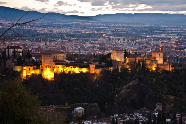 San Miguel bakış açısına göre alhambra 'nın görüşleri