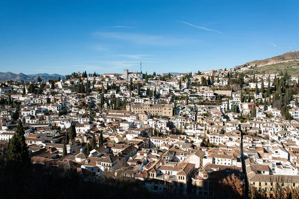 Alhambra 'dan Granada manzarası
