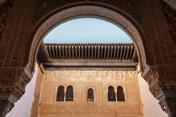 Fasad Det Gyllene Rummet Alhambra — Stockfoto