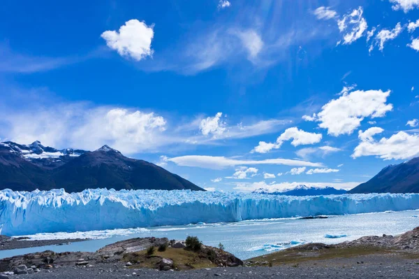 蓝色冰川 巴塔哥尼亚 阿根廷 南美洲 — 图库照片