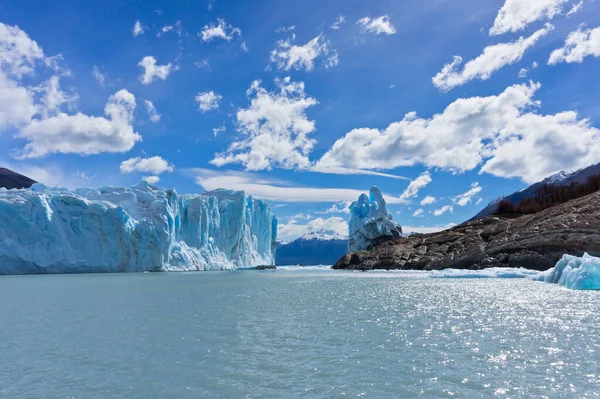 Glaciar Azul Patagonia Argentina América Del Sur —  Fotos de Stock