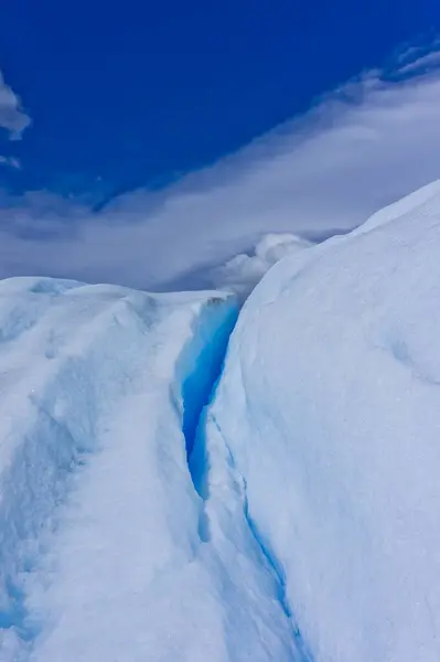 Modrý Ledovec Patagonie Argentina Jižní Amerika — Stock fotografie