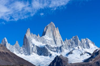 Monte Fitz Roy, Patagonya, Arjantin, Güney Amerika