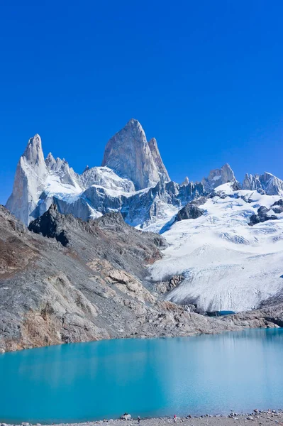 Monte Fitz Roy Patagonia Argentina América Del Sur —  Fotos de Stock