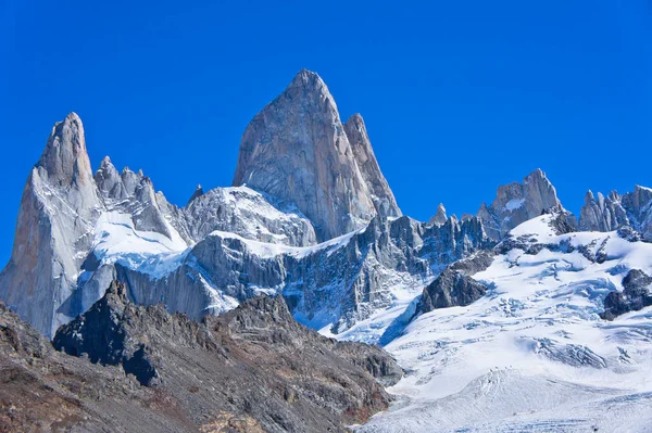 Monte Fitz Roy Παταγονία Αργεντινή Νότια Αμερική — Φωτογραφία Αρχείου