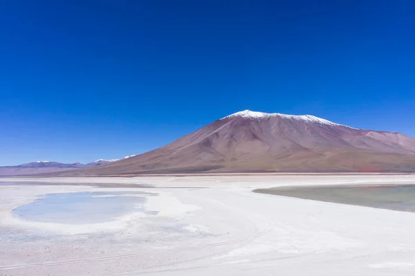 Altiplano Meren Bolivia Zuid Amerika Laguna Verde Groen Meer — Stockfoto