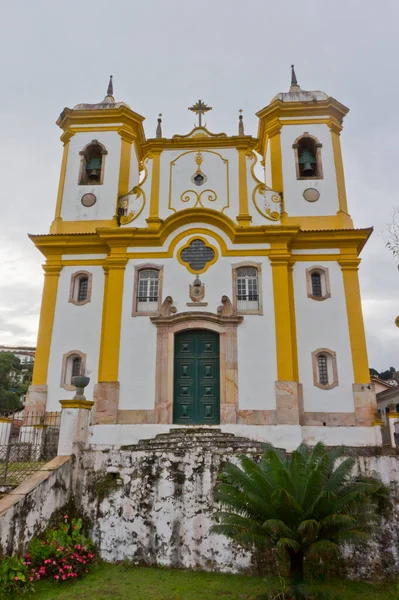 Ouro Preto Old City Street View Brazil South America — стоковое фото