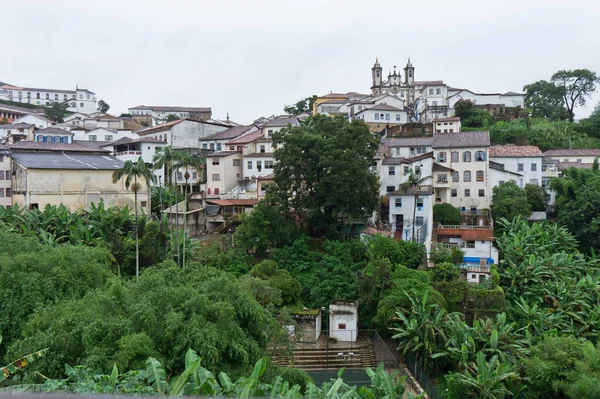 Ouro Preto Cidade Velha Vista Rua Brasil América Sul — Fotografia de Stock