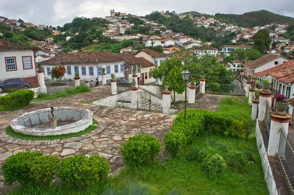 Ouro Preto Cidade Velha Vista Rua Brasil América Sul — Fotografia de Stock