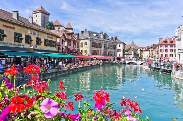 Annecy Old City View Lake France Alps Europe — Stock Photo, Image