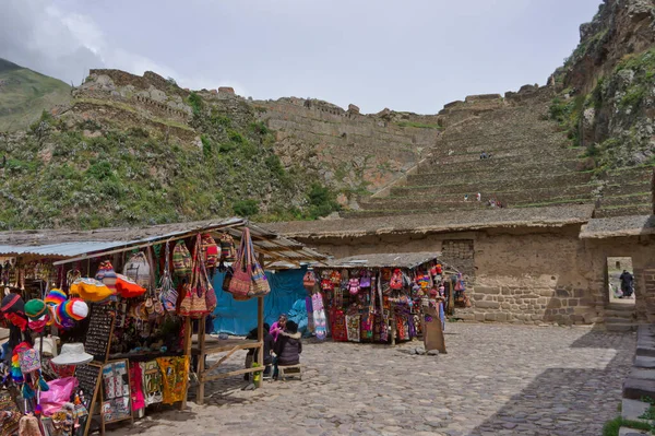 Ollantaytambo, Geleneksel dükkanlar, Cuzco, Kutsal Vadi, Peru