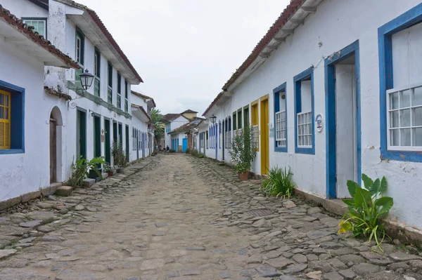 Paraty Old City Street View Brazília — Stock Fotó