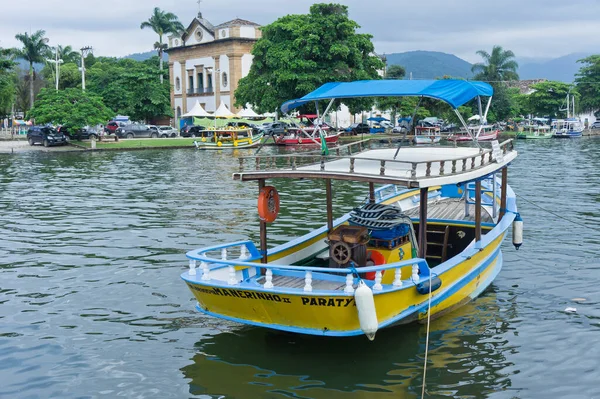 Paraty Uitzicht Oude Stad Brazilië — Stockfoto