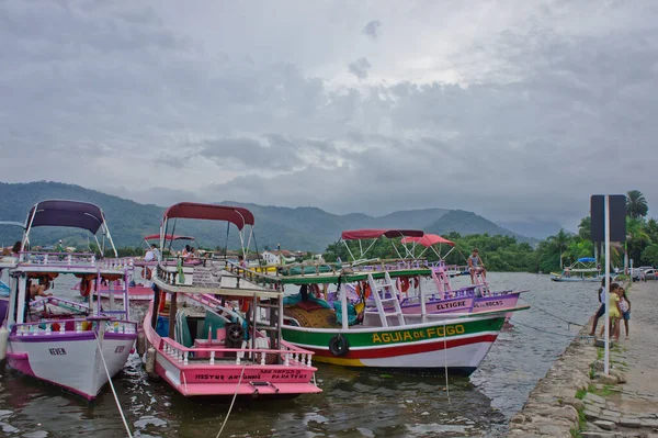 Paraty Uitzicht Oude Stad Brazilië — Stockfoto