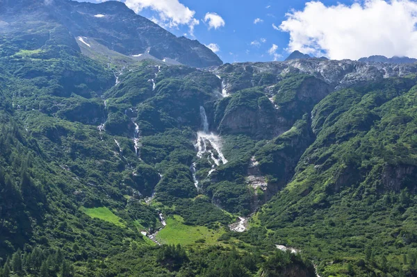 欧洲阿尔卑斯山自然景观 — 图库照片