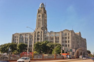 Montevideo, Eski şehir sokak manzarası, Uruguay, Güney Amerika