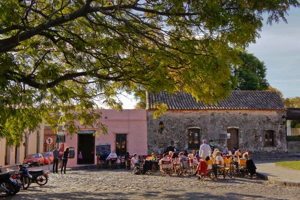 Colonia Del Sacramento Old City Street View Ουρουγουάη Νότια Αμερική — Φωτογραφία Αρχείου