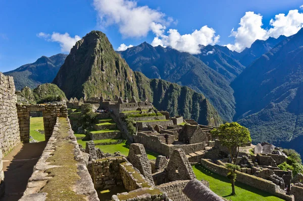 Machu Picchu Peru Güney Amerika — Stok fotoğraf