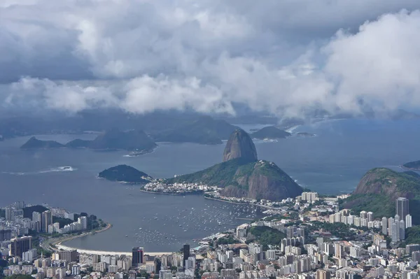 Río Janeiro Vista Panorámica Ciudad Moderna Brasil América Del Sur —  Fotos de Stock