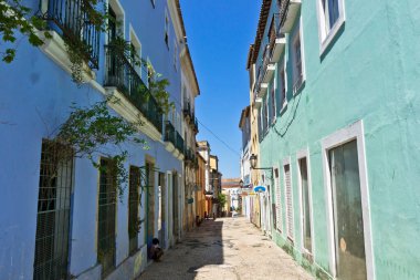 Salvador de Bahia, Pelourinho Renkli binalar, Brezilya, Güney Amerika