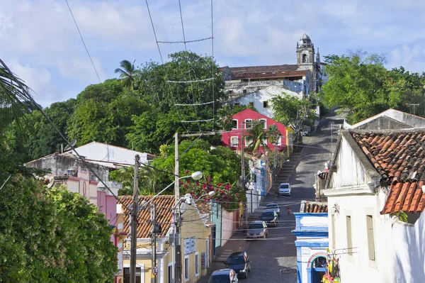 Olinda Old City Street View Brazil South America — Stock Photo, Image