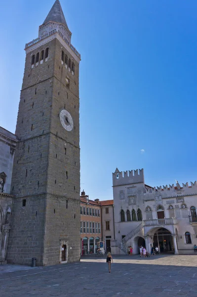 Koper Old City Street View Slovenia Balcani Europa — Foto Stock