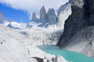 Torres del Paine, Patagonya, Şili, Güney Amerika