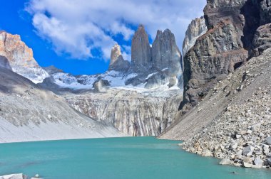 Torres del Paine, Patagonya, Şili, Güney Amerika