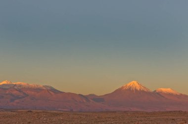 Atakama Çölü, Şili 'deki doğal manzara
