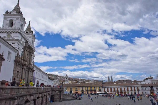 Quito Vista Ciudad Vieja Ecuador —  Fotos de Stock