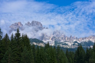 Dolomite Alpleri, İtalya 'daki doğal manzara