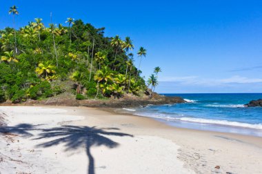 Itacare Prainha, Tropik sahil manzaralı, Bahia, Brezilya