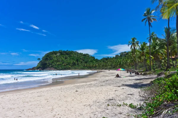 Itacare Prainha, Tropik sahil manzaralı, Bahia, Brezilya