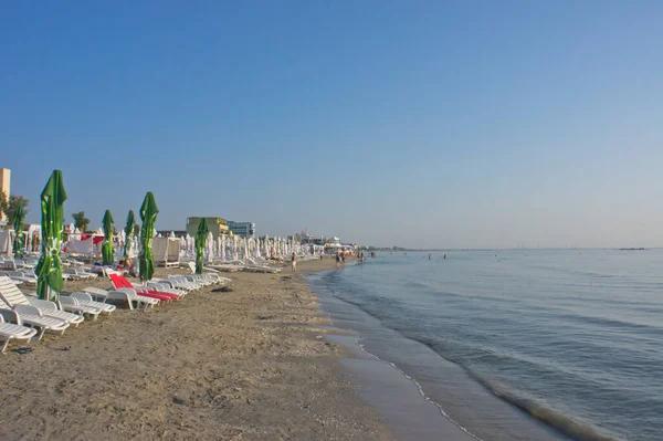 Constanta Vista Playa Rumania Balcanes Europa — Foto de Stock