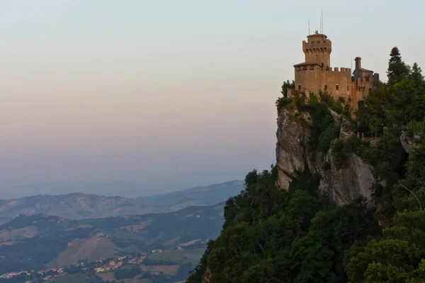 San Marino Vistas Ciudad Vieja Europa — Foto de Stock