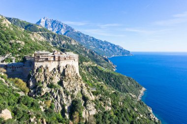 Athos Dağı, Simonos Petra, Doğu Ortodoks Manastırı, Yunanistan, Avrupa