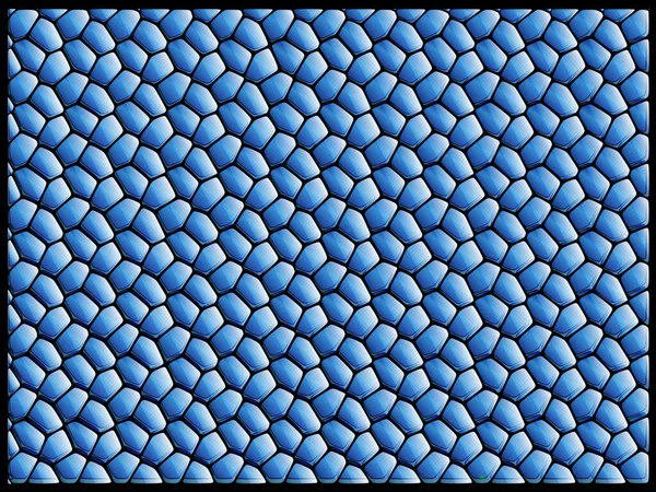 Incredibile Luce Blu Mosaico Volumetrico — Foto Stock
