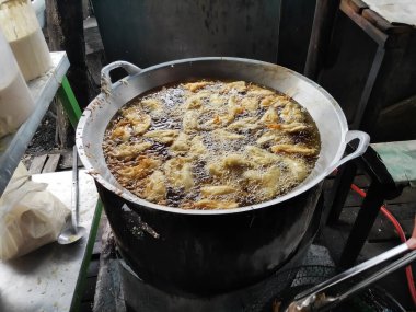 Tempe Goreng Endonezya 'dan geleneksel yemektir.