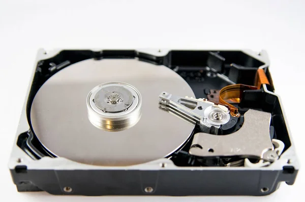 Una Unidad Disco Duro Hdd Dispositivo Almacenamiento Datos Utilizado Para — Foto de Stock