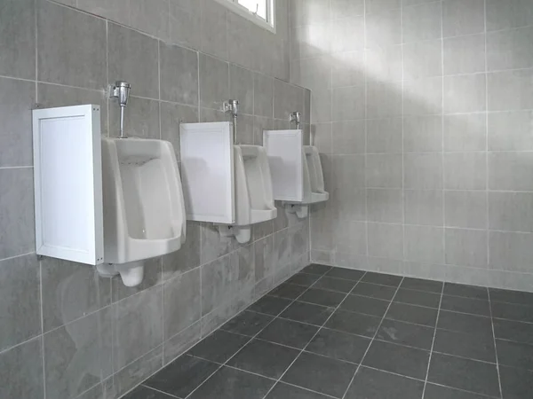 Urinals Mannen Openbaar Toilet — Stockfoto