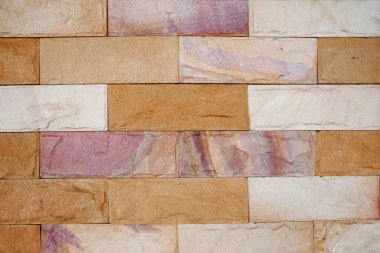 Taş duvar dekoratif yüzeylerinin desen dokusu